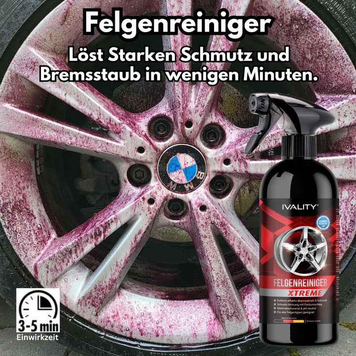 Autopflege komplett Bundle - Reiniger & Versiegelung für alle Oberflächen