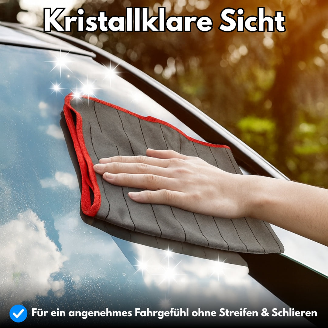 Carbon Glastuch - Profi Tuch für eine einfache Glasreinigung