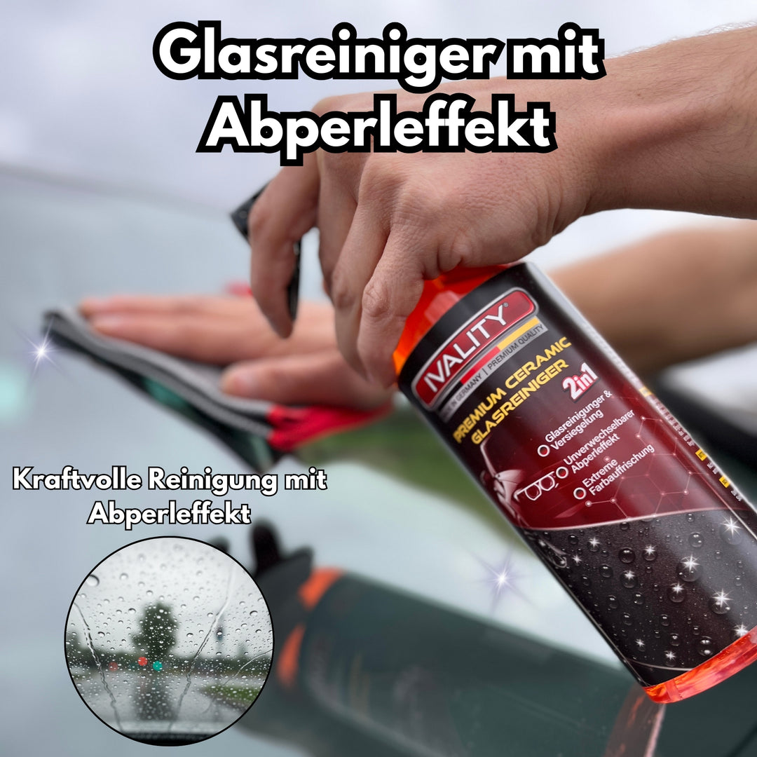 Autopflege komplett Bundle - Reiniger & Versiegelung für alle Oberflächen