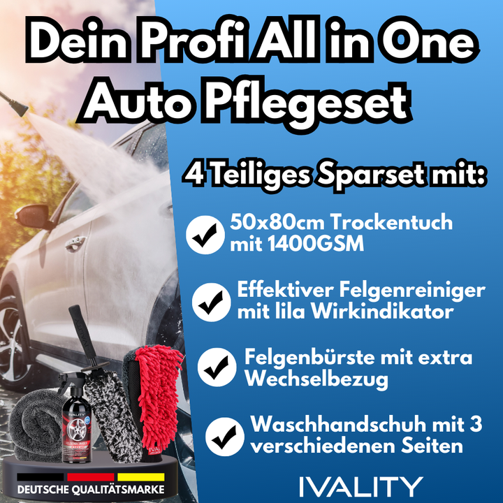 SB Sparbundle Basic - Must have Produkte für eine professionelle Autowäsche