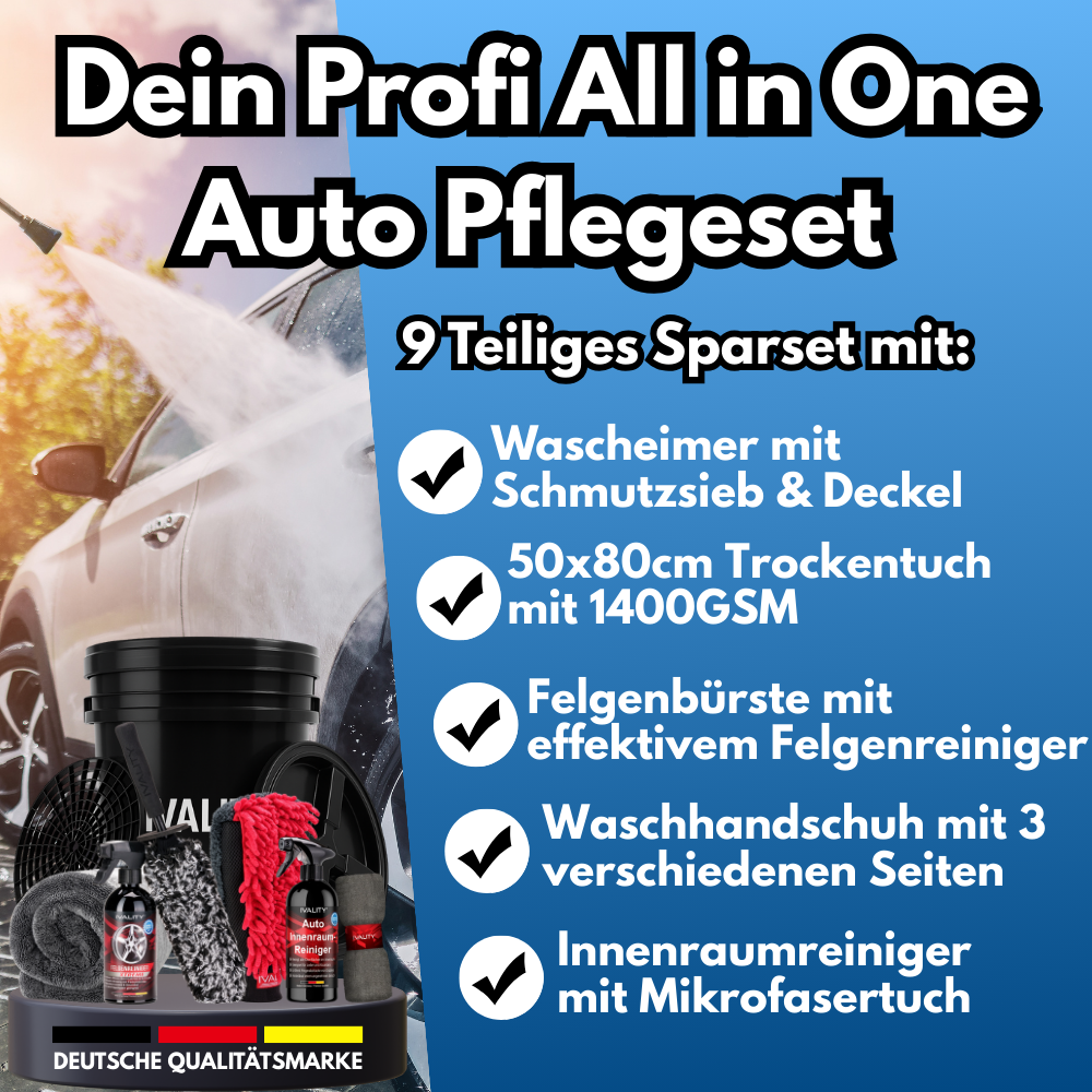 Mega Sparbundle - All in one Paket für eine effektive Autoreinigung