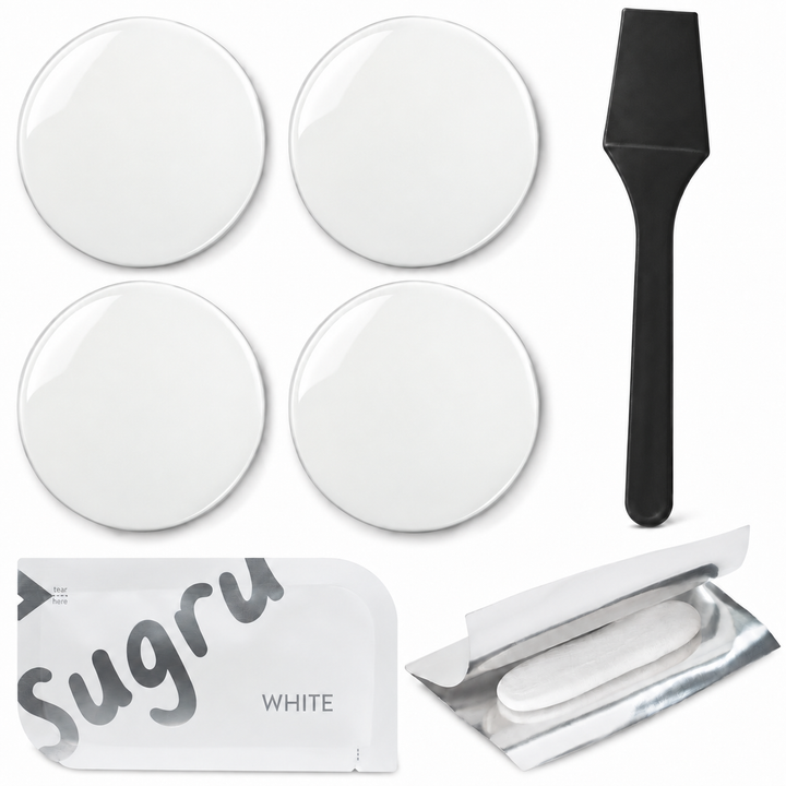 HoleFix Lackaufkleber – Bohrlöcher in der Stoßstange verschließen