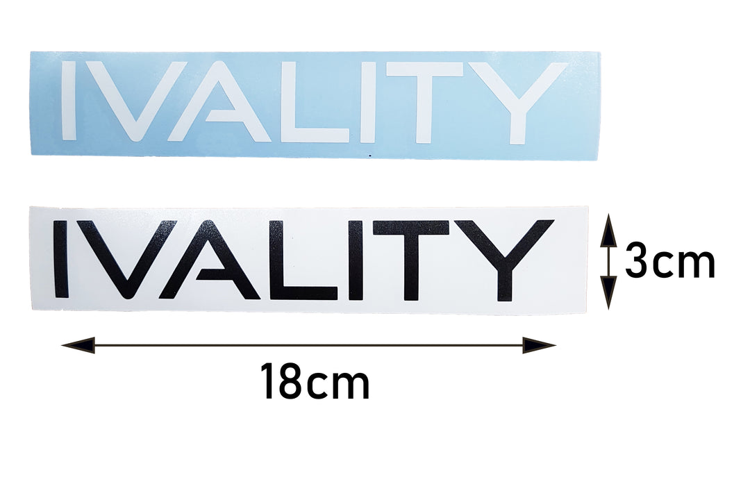 IVALITY Auto Sticker